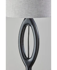 Adesso 61" Wood Mayfair Floor Lamp