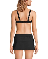 Lands' End Women's Dd-Cup Twist Front Underwire Bikini Swimsuit Top