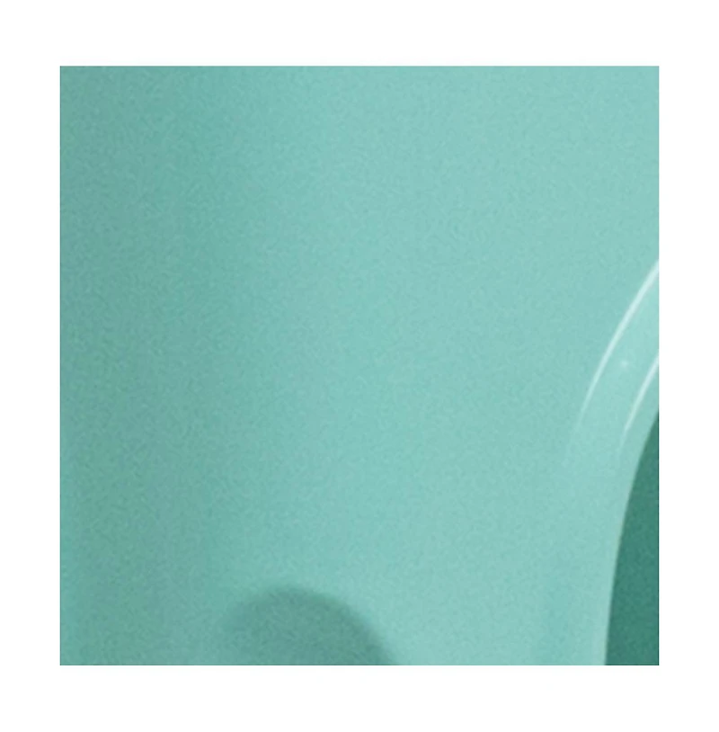 Sabine Metal Indoor-Outdoor Barstool With Vertical Slat Back And Integrated Footrest