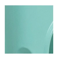 Sabine Metal Indoor-Outdoor Barstool With Vertical Slat Back And Integrated Footrest