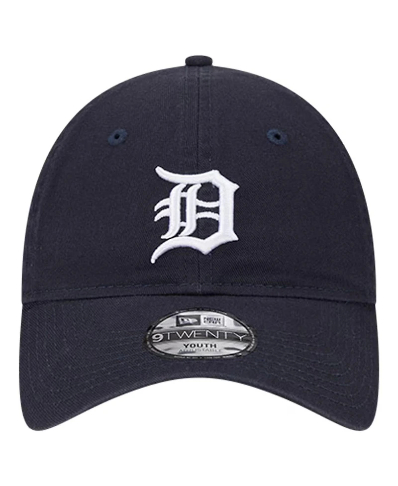 New Era Youth Navy Detroit Tigers Team Color 9Twenty Adjustable Hat