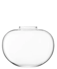 Lsa International Flower Curved Bouquet Vase H6in.