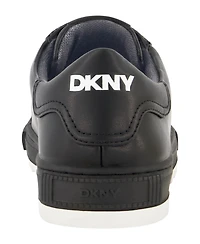 Dkny Men's Smooth Leather Sawtooth Sole Sneakers