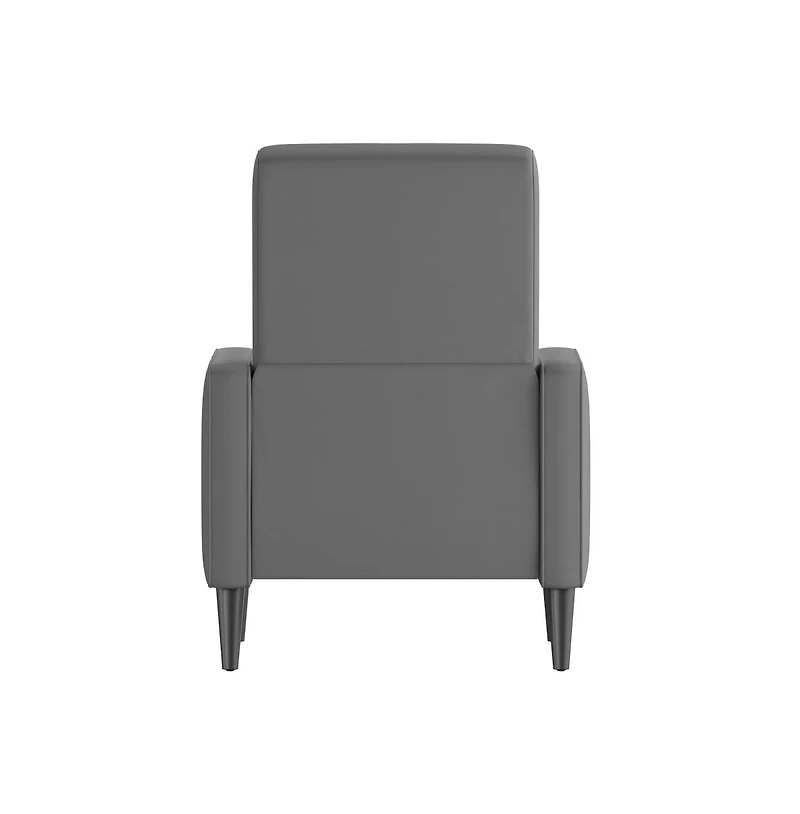 Darcy Recliner Chair Mid-Century Modern Tufted Upholstery Ergonomic Push Back Living Room Recliner