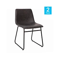 Carrollton 18 Inch Bucket Seat Dining Chairs