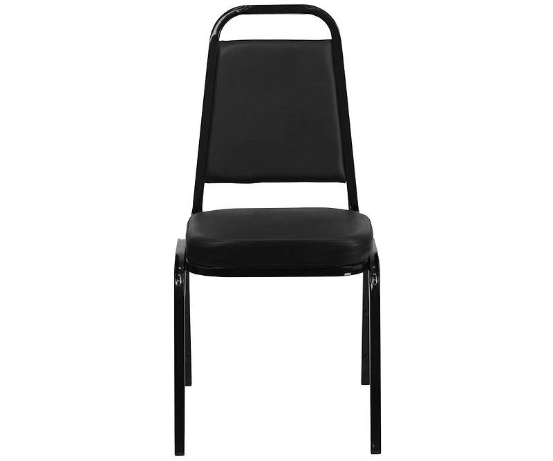 Trapezoidal Back Stacking Banquet Dining Chair - 2.5" Thick Seat