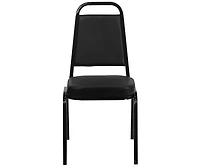 Trapezoidal Back Stacking Banquet Dining Chair - 2.5" Thick Seat