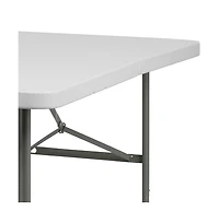 Emma+Oliver 5-Foot Bi-Fold Plastic Folding Table