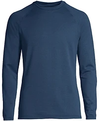 Lands' End Men's Long Sleeve Crew Neck Expedition Thermaskin Underwear Top