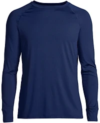 Lands' End Big & Tall Stretch Thermaskin Long Underwear Crew Base Layer