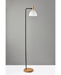 Adesso 60" Wood Peyton Floor Lamp