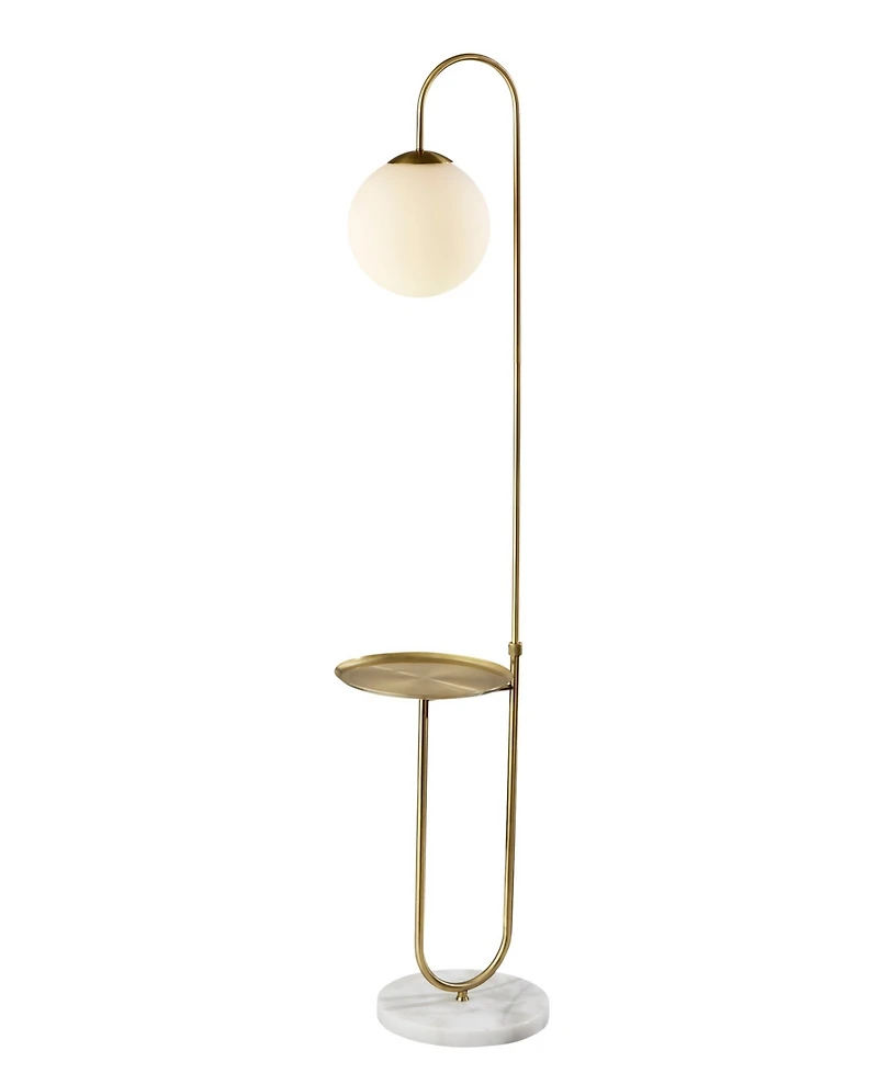 Adesso 61.25" Terra Shelf Floor Lamp