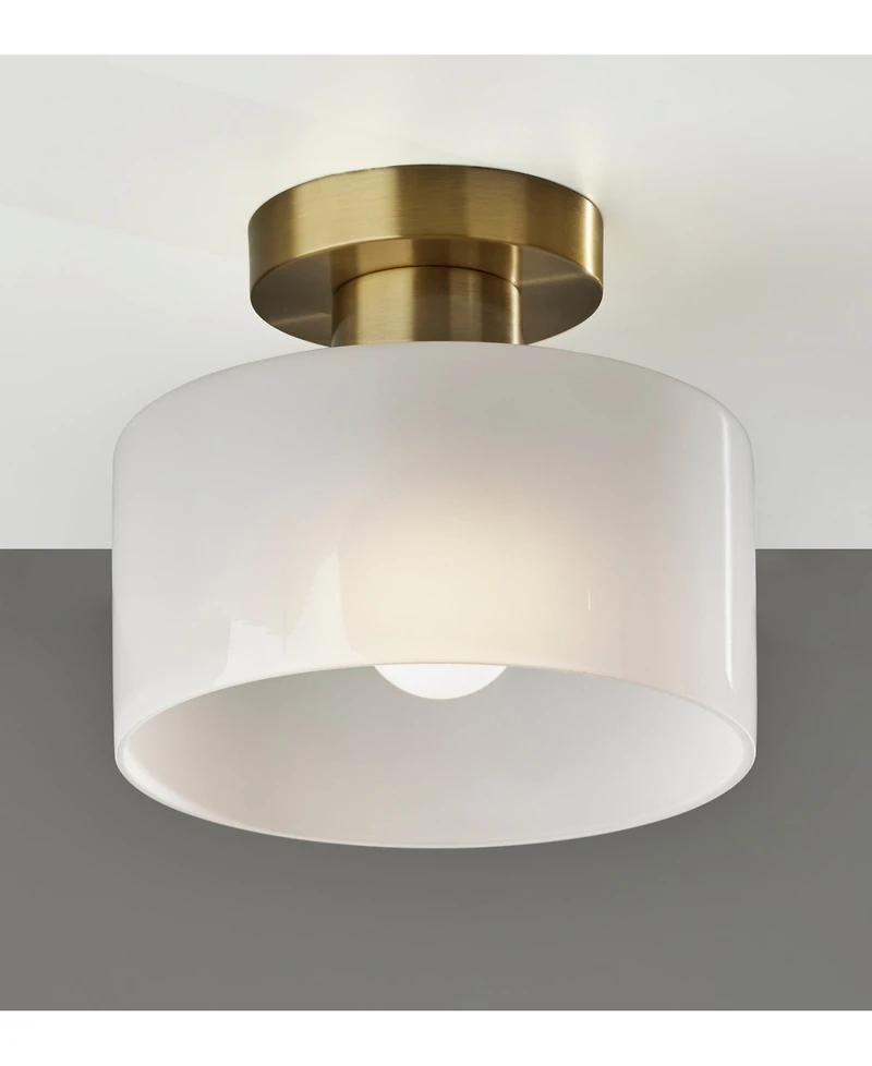 Adesso 7.75" Rhodes Flush Mount