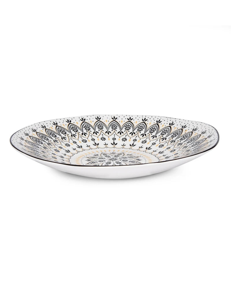 Portmeirion Sara Miller Artisanne Noir Medium Serving Bowl