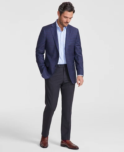 B by Brooks Brothers Men's Classic-Fit Wool Blend Sport Coat