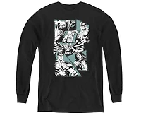 Justice League Boys of America Youth A Mighty Long Sleeve Sweatshirts
