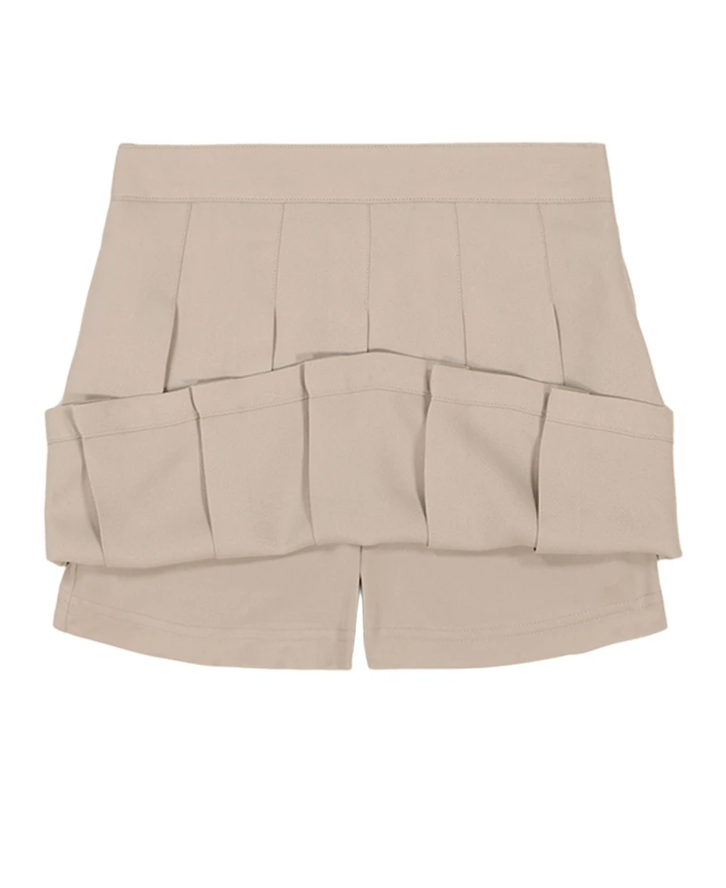 Nautica Little Girls Uniform Pleated Scooter Skirt