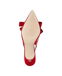 Marc Fisher Women's Allon Bow Slingback Pumps