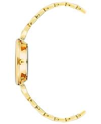 Anne Klein Women's Quartz Gold-Tone Alloy Link Bracelet Watch, 30mm