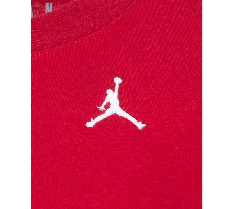Jordan Boys 2T-7 Jumpman Air Embroidered Short Sleeve T-Shirt