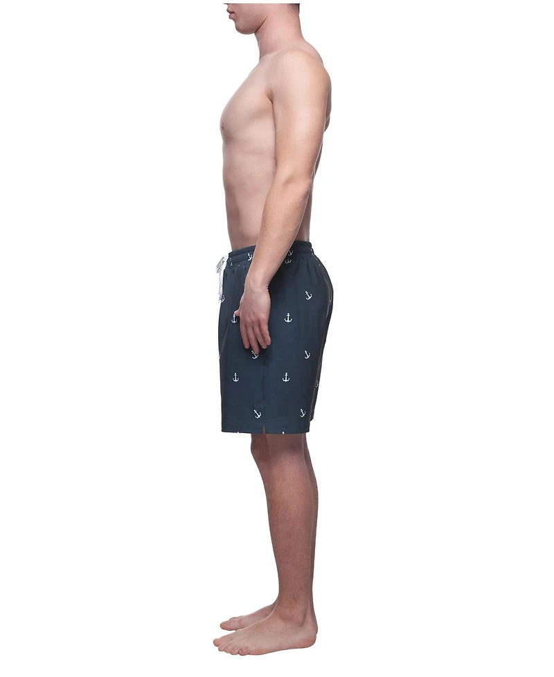 Rokka&Rolla Men's 7" Compression Liner Stretch Swim Trunks Upf 50+