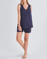 Angel Maternity Lounge Shorts Navy