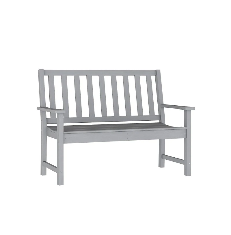 Cressly All Weather Recycled Hdpe Bench For Indoor And Outdoor Use