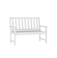 Cressly All Weather Recycled Hdpe Bench For Indoor And Outdoor Use