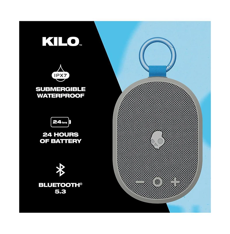 Skull Candy Kilo Wireless Bluetooth Mini Speaker - Red