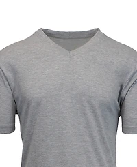 Blue Ice Men's Short Sleeve V-Neck Tee-5 Pack