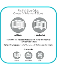 Halo Dream Inc. AirflowBaby Breathable Mesh Liner for Full-Size Cribs