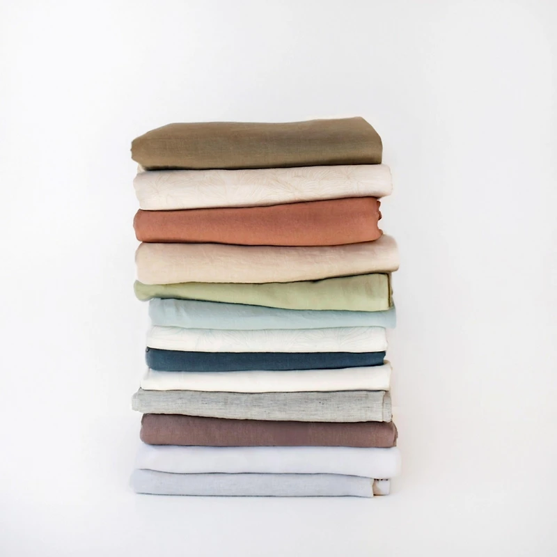 100% French Linen Pillowcase Set