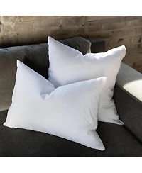 French Linen Decorative Throw Pillow - 22" x 15"