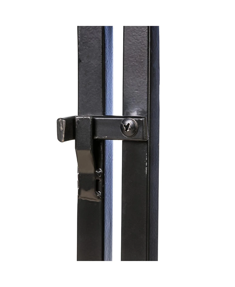 Metal Arched Hummingbird Garden Arbor