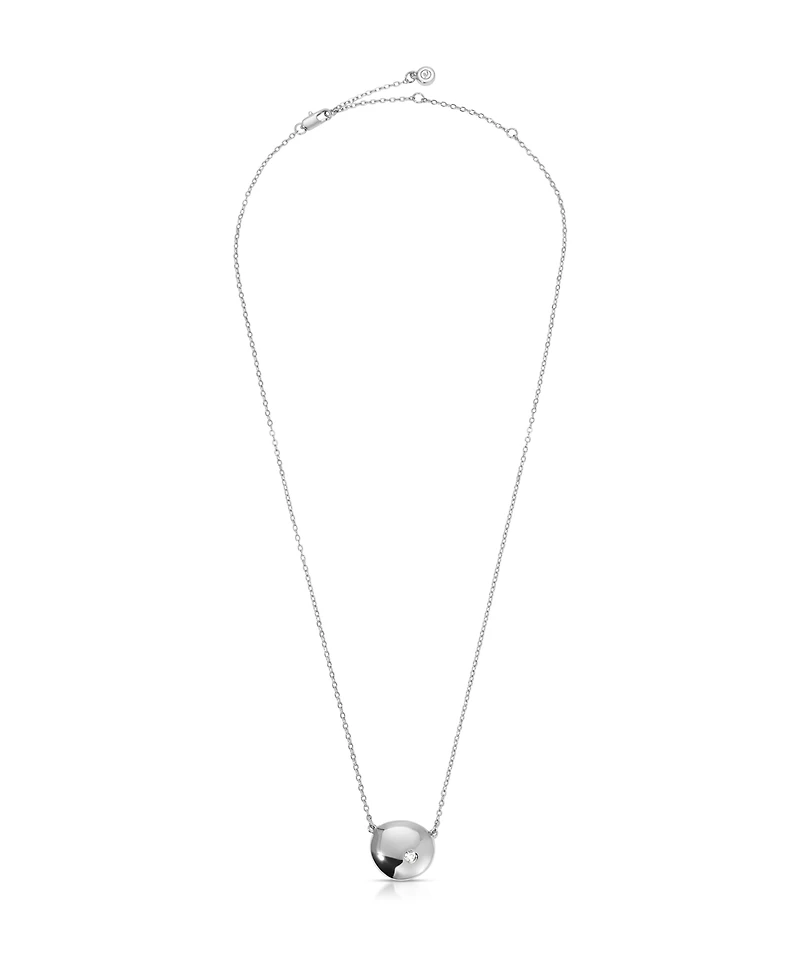 Ettika Polished Pebble Pendant Necklace