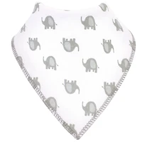 Luvable Friends Girls Pack of Ten Pleated Bandana-Style Bibs