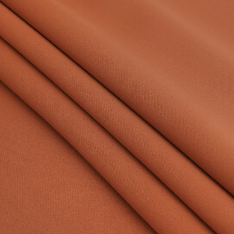 Kate Aurora Hotel Living 2 Pack 100% Blackout Grommet Top Orange Spice Curtain Panels - 50 in. W x 45 in. L, Orange Spice