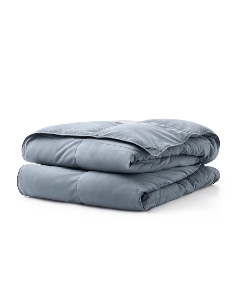 Unikome Lightweight White Goose Down Feather Fiber Comforter