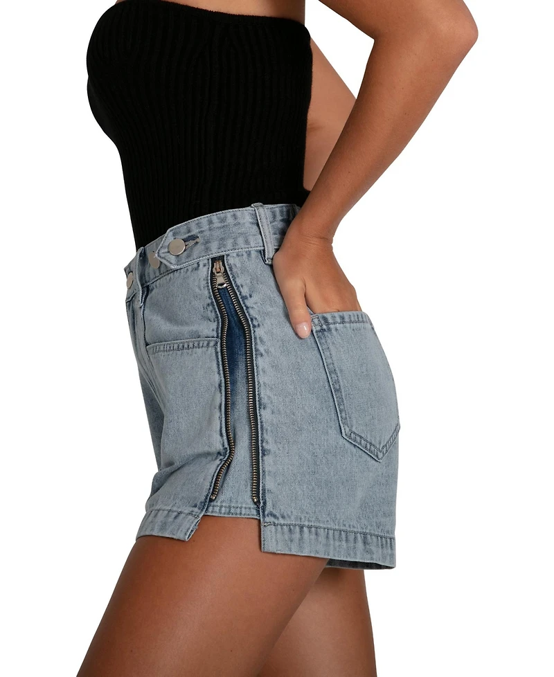 Belle & Bloom Women's Bring The Heat Denim Shorts