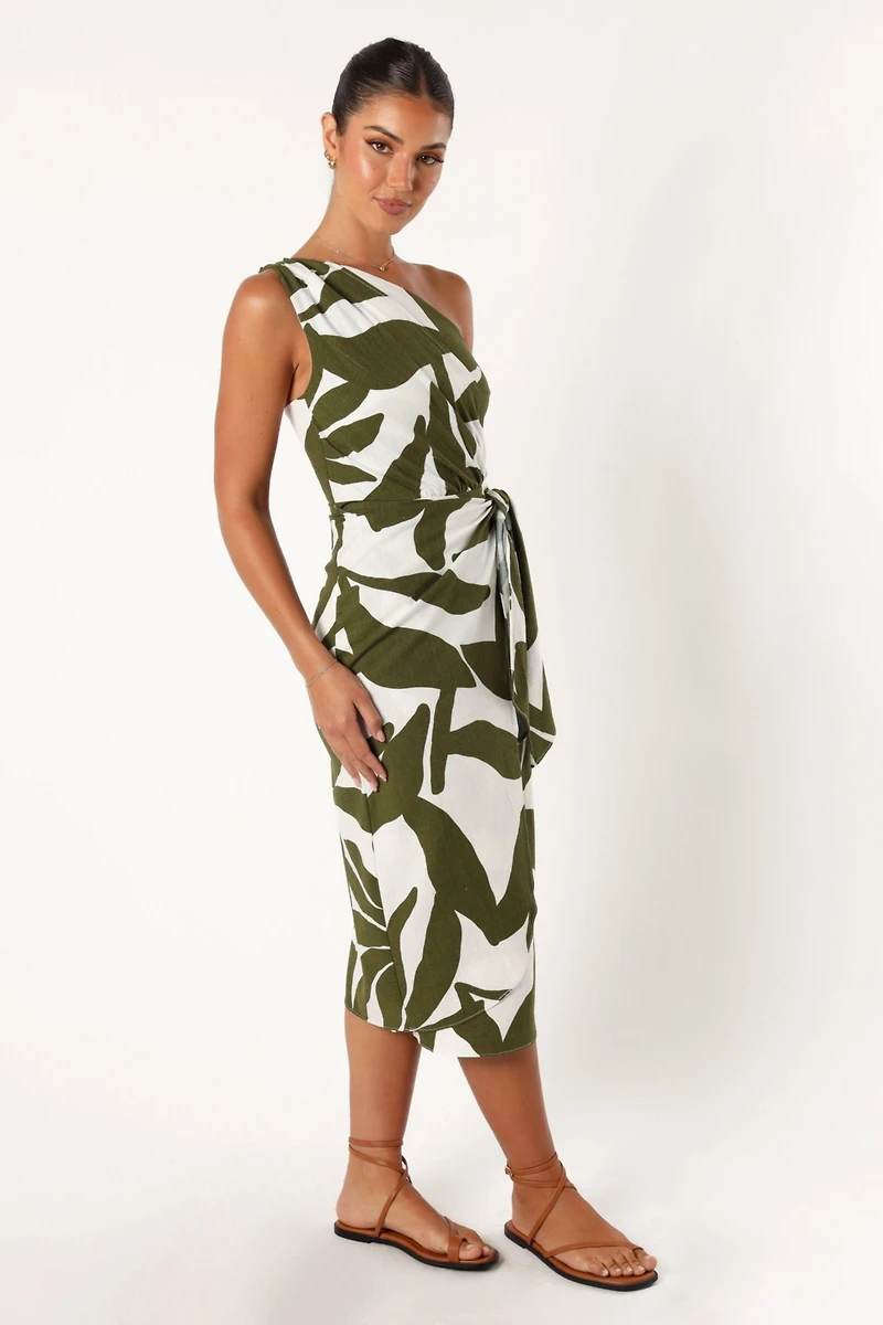 Petal and Pup Women's Zara One Shoulder Midi Dress