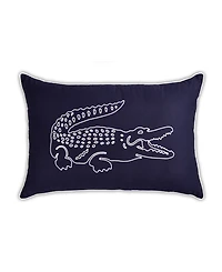 Lacoste Home Big Croc Decorative Pillow, 16" x 24"
