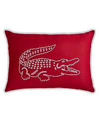 Closeout! Lacoste Home Big Croc Decorative Pillow, 16" x 24"