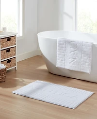 Nautica Logo Knit 2 Piece Bath Rug Set, 20" x 32"