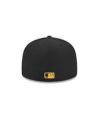 New Era Men's Black Cincinnati Reds 2024 Armed Forces Day On-Field 59FIFTY Fitted Hat