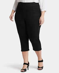 Nydj Plus Dakota Crop Pull-On Jeans