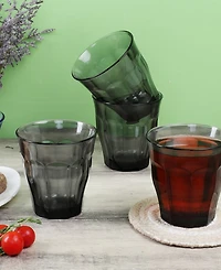 Duralex Picardie Grey Tumbler - 10 3/8 Oz. - Set Of 6