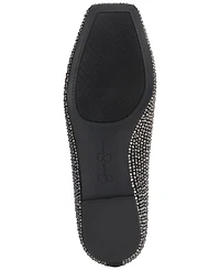 Jessica Simpson Women's Otessa Rhinestone Mary-Jane Ballet Flats