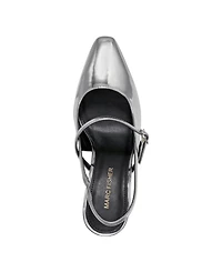 Marc Fisher Women's Lanai lock Heel Slingback Pumps