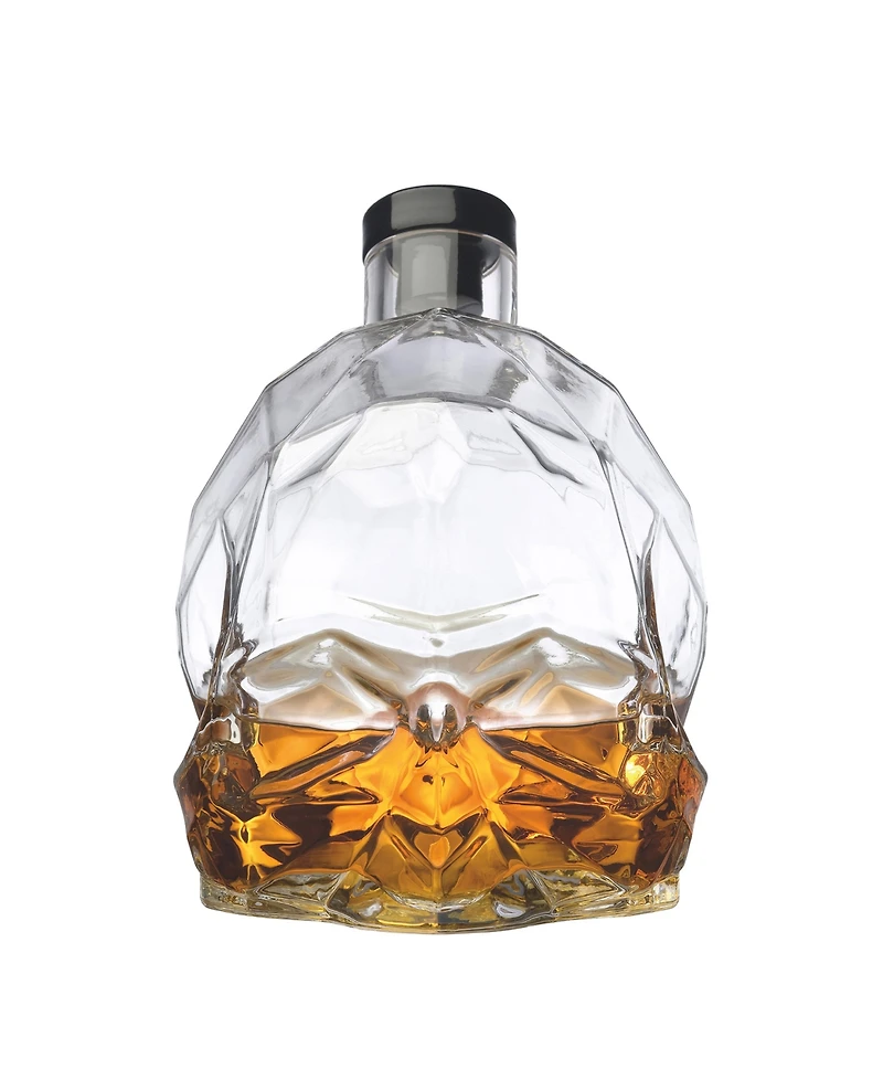 Nude Glass Memento Mori Whisky Bottle