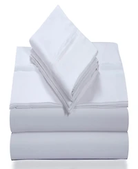 Tribeca Living Super Soft Solid Easy-Care Extra Deep Pocket Sheet Set
